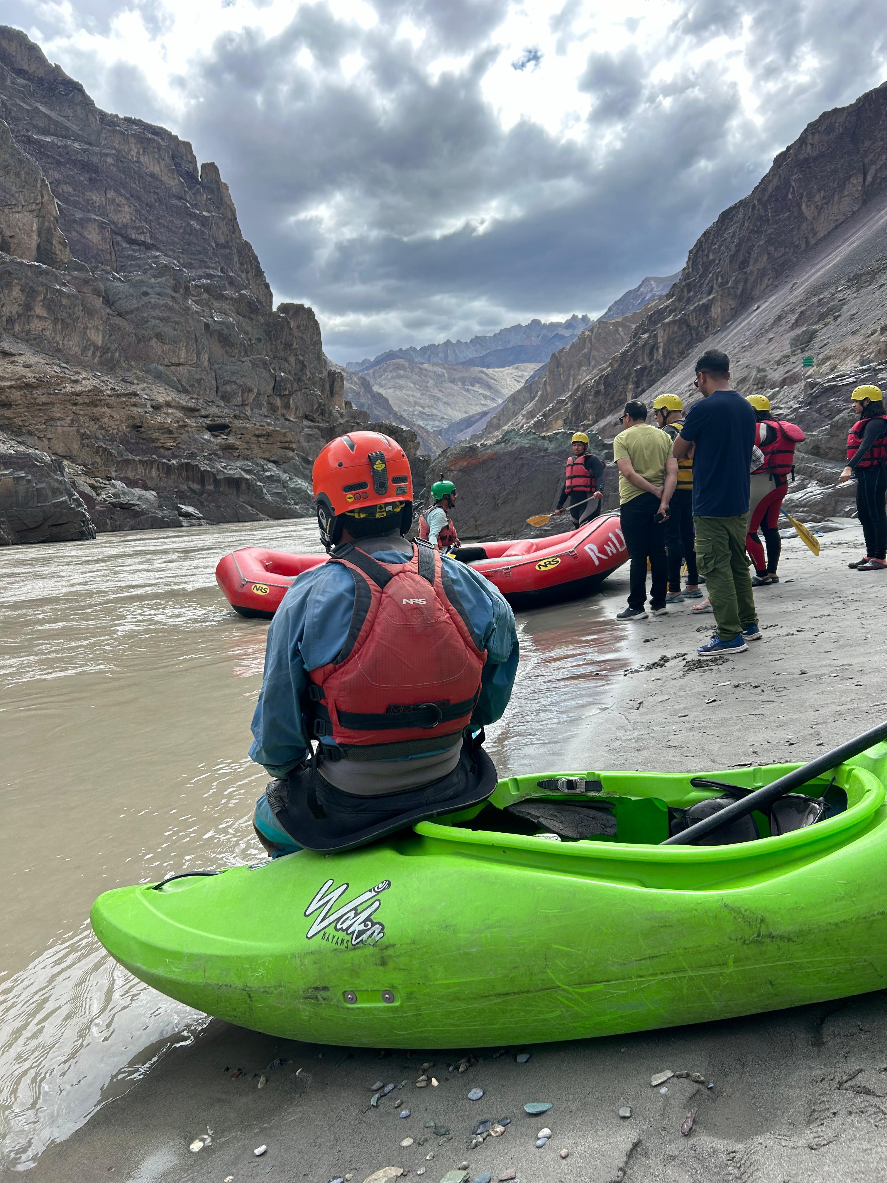 Kayak Lessons in Rishikesh, Uttarakhand